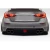 2014-2018 Infiniti Q50 Bltz Rear Diffuser - 1 Piece - image 1