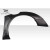 2004-2007 Porsche 997 911 Duraflex LBW Front Fender Flares - 4 Piece - image 5