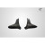 1999-2005 Mazda Miata MX-5 Carbon Creations M1 Speed Mud Flaps - 2 Piece - image 3