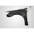 2015-2021 Subaru WRX VRS Carbon Fiber Fender - image 21