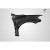 2015-2021 Subaru WRX STI Carbon Creations VRS Front Fenders - 2 Piece - image 5