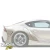 FRP TKYO 1.5 Wide Body Fender Flares (rear) 110mm > Toyota Supra (A90) 2020-2025 - image 2