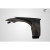 2003-2008 Nissan 350Z Z33 Carbon Creations AMS GT2 Front Fenders (+12mm) - 2 Piece - image 3