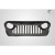 2018-2025 Jeep Wrangler JL Gladiator JT Predator Grille - 1 Piece - image 8