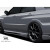 2002-2007 Subaru Impreza WRX STI C-Speed 2 Side Skirts Rocker Panel Add Ons Spat Extensions - 2 Piece - image 3