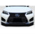 2013-2015 Lexus GS Series G200 GS300 GS350 GS450 GS450H AM Design Wide Body Front Lip Under Spoiler - 1 Piece (S) - image 1