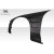1989-1994 Nissan 240SX D1 Sport 25MM Front Fenders - 2 Piece - image 15
