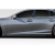 2018-2020 Lexus LS Series LS500 Duraflex AM Design Side Skirt Rocker Panels - 2 Piece - image 1