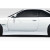 1995-1998 NIssan 240SX S14 B Sport V3 Side Skirt Rocker Panels -2 Piece - image 1