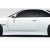 1995-1998 NIssan 240SX S14 B Sport V3 Side Skirt Rocker Panels -2 Piece - image 1
