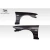 1995-1998 Nissan Skyline R33 2DR D1 Sport 20MM Front Fenders - 2 Piece - image 3