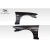 1995-1998 Nissan Skyline R33 2DR D1 Sport 20MM Front Fenders - 2 Piece - image 6