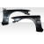 1995-1998 Nissan Skyline R33 2DR D1 Sport 30MM Front Fenders - 2 Piece - image 7