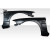 1995-1998 Nissan Skyline R33 2DR D1 Sport 30MM Front Fenders - 2 Piece - image 3