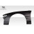 1989-1994 NIssan Silvia S13 Duraflex D1 Sport 25MM Front Fenders - 2 Piece - image 4