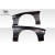1989-1994 NIssan Silvia S13 D1 Sport 25MM Front Fenders - 2 Piece - image 3