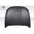 2013-2019 Ford Taurus GTS Look Hood - 1 Piece - image 9