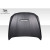 2013-2019 Ford Taurus GTS Look Hood - 1 Piece - image 6