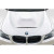 2009-2011 BMW 3 Series E90 E91 4DR / Wagon GTS Look Hood - 1 Piece - image 1