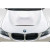 2009-2011 BMW 3 Series E90 E91 4DR / Wagon GTS Look Hood - 1 Piece - image 1