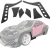 Plastic TKYO Wide Body Side Canards > Subaru BRZ 2022-2026 - image 5