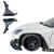 FRP TKYO Wide Body Fenders (front) > Toyota GR86 2022-2026 - image 1