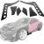 Plastic TKYO Wide Body Side Canards > Toyota GR86 2022-2026 - image 3