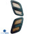 Carbon Fiber 2.5RS STI Side Hood Vents > Subaru Impreza (GC8) 1993-2001 > 2/4/5dr - image 4
