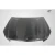 2012-2014 Mercedes C Class C63 Look Carbon Fiber Hood - image 3