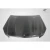 2012-2014 Mercedes C Class C63 Look Carbon Fiber Hood - image 3