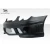 2003-2009 Mercedes CLK W209 C63 Look Front Bumper - 1 Piece - image 4