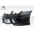 2003-2009 Mercedes CLK W209 Duraflex C63 Look Front Bumper - 1 Piece - image 4