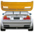 FRP LDES Wide Body Rear Bumper > BMW 3-Series (E46) 1999-2005 > 2dr - image 1