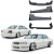FRP BFLY Rear Lip Spoiler > Nissan Gloria (Y33) 1995-1999 - image 1