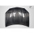 2008-2011 Mercedes C Class W204 Carbon Creations AMGT Hood - 1 Piece - image 14