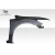 2006-2011 Honda JDM Civic 4Dr Naga Wide Body Front Fenders - 2 Pieces - image 4