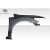 2006-2011 Honda JDM Civic 4Dr Naga Wide Body Front Fenders - 2 Pieces - image 9