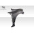 2006-2011 Honda JDM Civic 4Dr Naga Wide Body Front Fenders - 2 Pieces - image 8