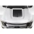 2017-2022 Ford Super Duty F250 F350 F450 GT500 V2 Look Hood - 1 Piece - image 1