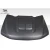 2017-2022 Ford Super Duty F250 F350 F450 GT500 V2 Look Hood - 1 Piece - image 3