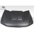 2017-2022 Ford Super Duty F250 F350 F450 GT500 V2 Look Hood - 1 Piece - image 4