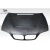 2002-2005 BMW 3 Series E46 4DR GTS Look Hood - 1 Piece - image 4