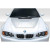 2000-2003 BMW 3 Series E46 2DR GTS Look Hood - 1 Piece - image 1