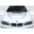 2000-2003 BMW 3 Series E46 2DR GTS Look Hood - 1 Piece - image 1