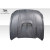 2015-2017 Ford Mustang Kryptonic Hood - 1 Piece - image 7