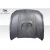 2015-2017 Ford Mustang Kryptonic Hood - 1 Piece - image 12