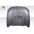 2015-2017 Ford Mustang Kryptonic Hood - 1 Piece - image 13