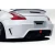 2009-2020 Nissan 370Z Z34 Motion Wave Rear Bumper - 1 Piece - image 4