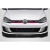 2015-2021 Volkswagen GTI RZ Front Lip Under Spoiler - 2 Piece - image 1