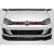 2015-2021 Volkswagen GTI Carbon Creations RZ Front Lip Under Spoiler - 2 Piece - image 1